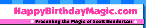 happy birthday magic, birthday party magic show